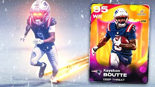 99 SPEED Kayshon Boutte dominates on a 50/50 Pats Theme Team
