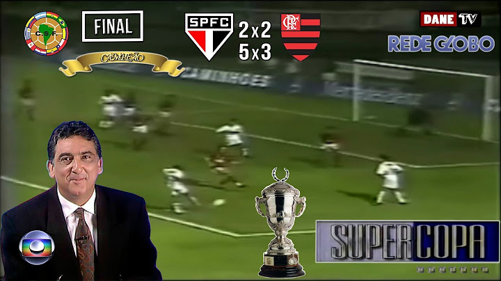 Supercopa 1993 - São Paulo (5) 2x2 (4) Flamengo