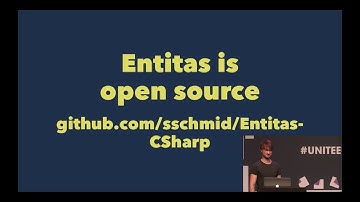 Entitas - Entity System Architecture with Unity - Unite Europe 2015