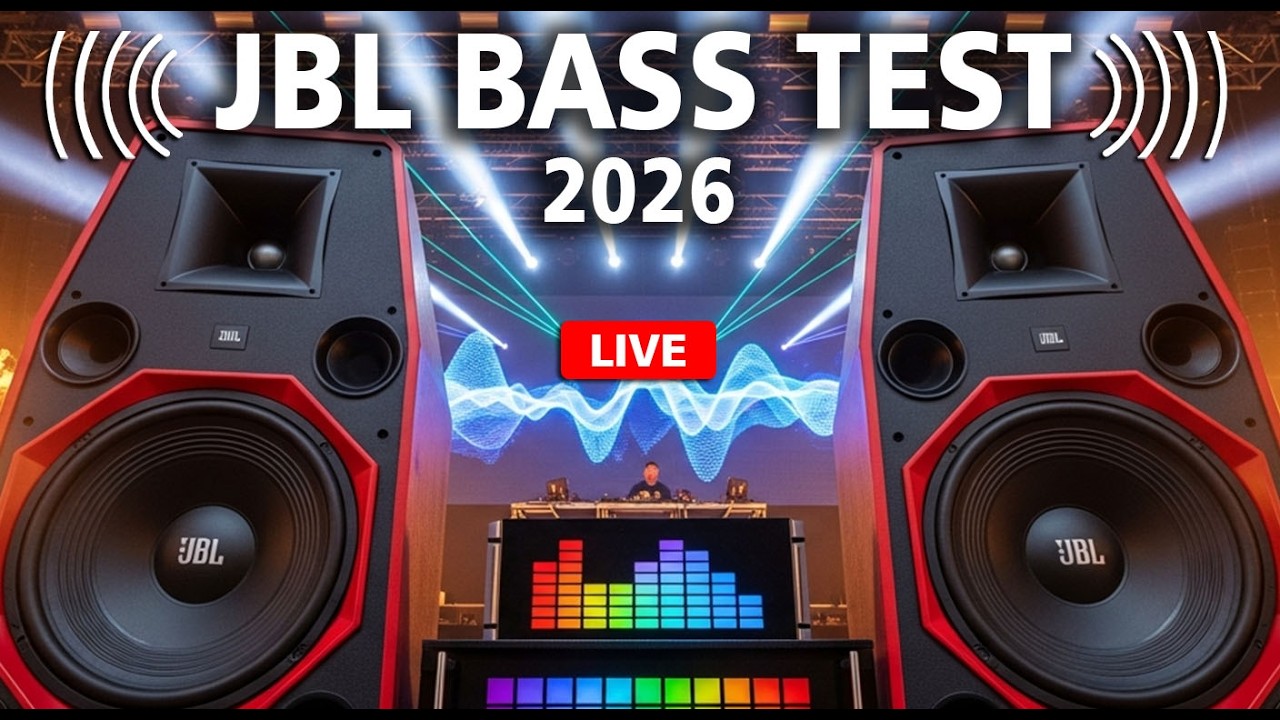 JBL BASS TEST 2026 🔊 FEEL THE EDM DROP & ULTRA DEEP SUB BASS POWER SHAKE