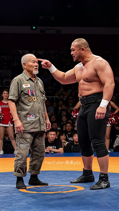 Old Man Fearless Against the Toughest, Defeat the young and arrogant man  #kungfu #fight #boxing #ai
