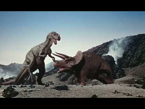 One Million years BC:Ceratosaurus vs Triceratops(RESOUNDED)