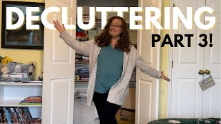 Decluttering and Organizing My Overflowing Supply Closet || PART 3 || BEFORE AND AFTER SHELVES