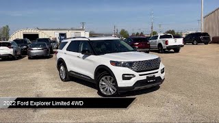 2022 Ford Explorer Limited 4WD Morton  Peoria  Bloomington  Pekin  Washington