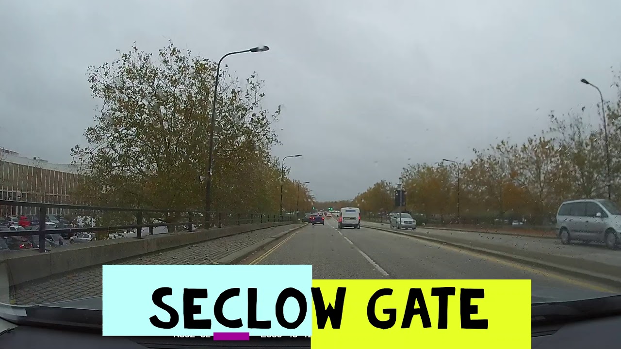 Drive to Milton Keynes City Centre