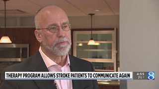 Therapy program allows stroke patients to communicate again