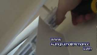 How To Replace Vertical Blind Master Wand Control Gear ~ Hook Up Style Change Out