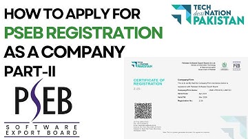 PSEB Company Registration (Part-II) | How to register company in PSEB | Software House Registration