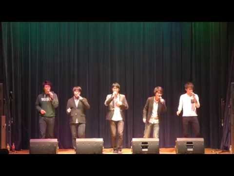【近畿大学】Fruits Note×OverScale交流ライブ2015 Homo Free アカペラ【OverScale】