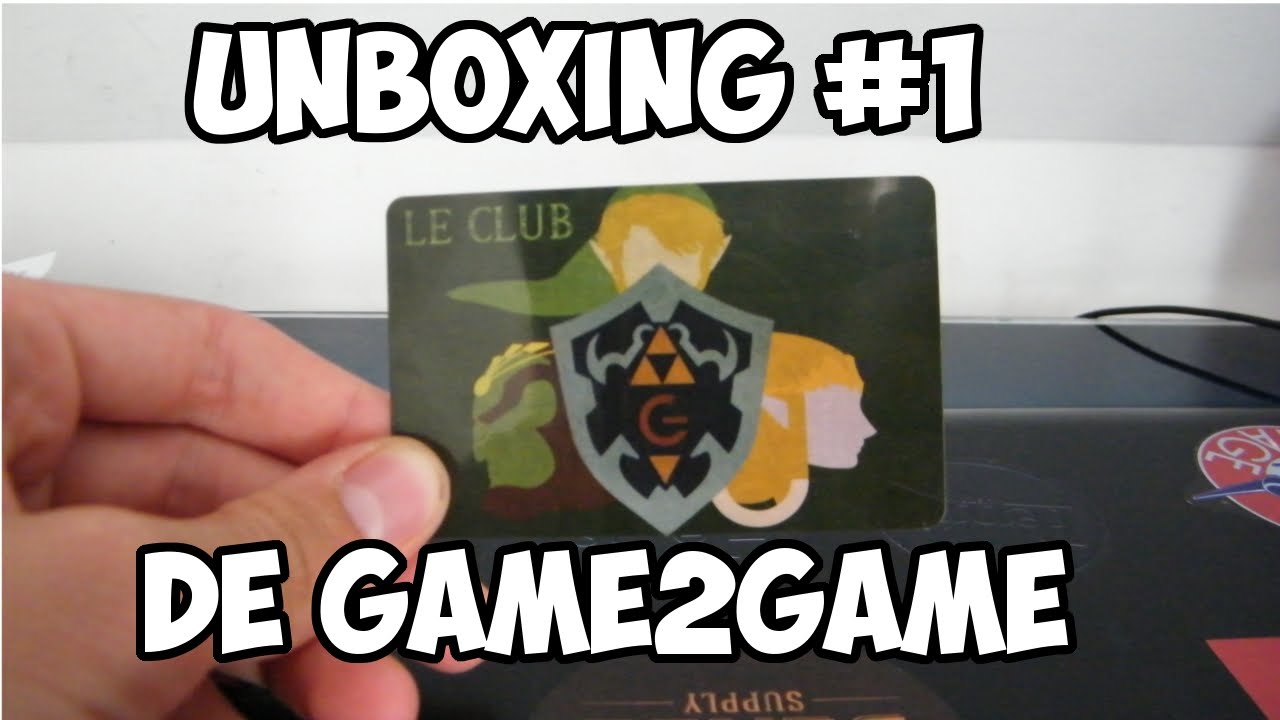 [ Unboxing ] Colis de Game2Game #1 - YouTube