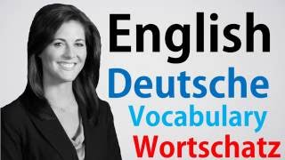 Video#12 Deutsch-Englisch Wortschatz Übersetzung German English Hörverstehen Schreiben Intensivkurs screenshot 2