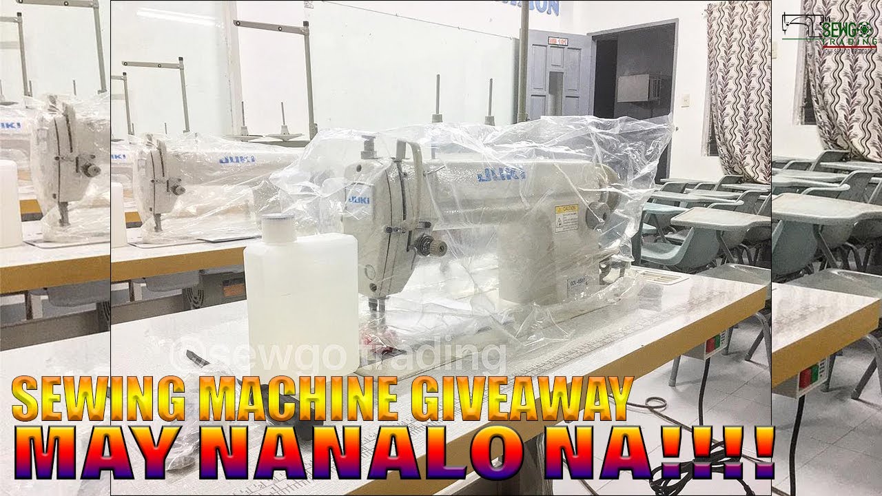 MAY NANALO NA!! | HIGHSPEED SEWING MACHINE GIVEAWAY | SEWGO TRADING | Vlog 2