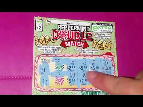 $Double Your Cash, $5,000,000 Cash Payout, and Peppermint...Scratchers