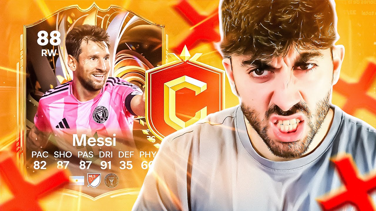 Ni MESSI RATING RELOAD puede EVITAR la PRIMERA DERROTA en FUT CHAMPIONS | EAFC 26