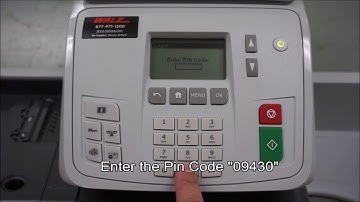 Neopost IN360 Supervisor Log In