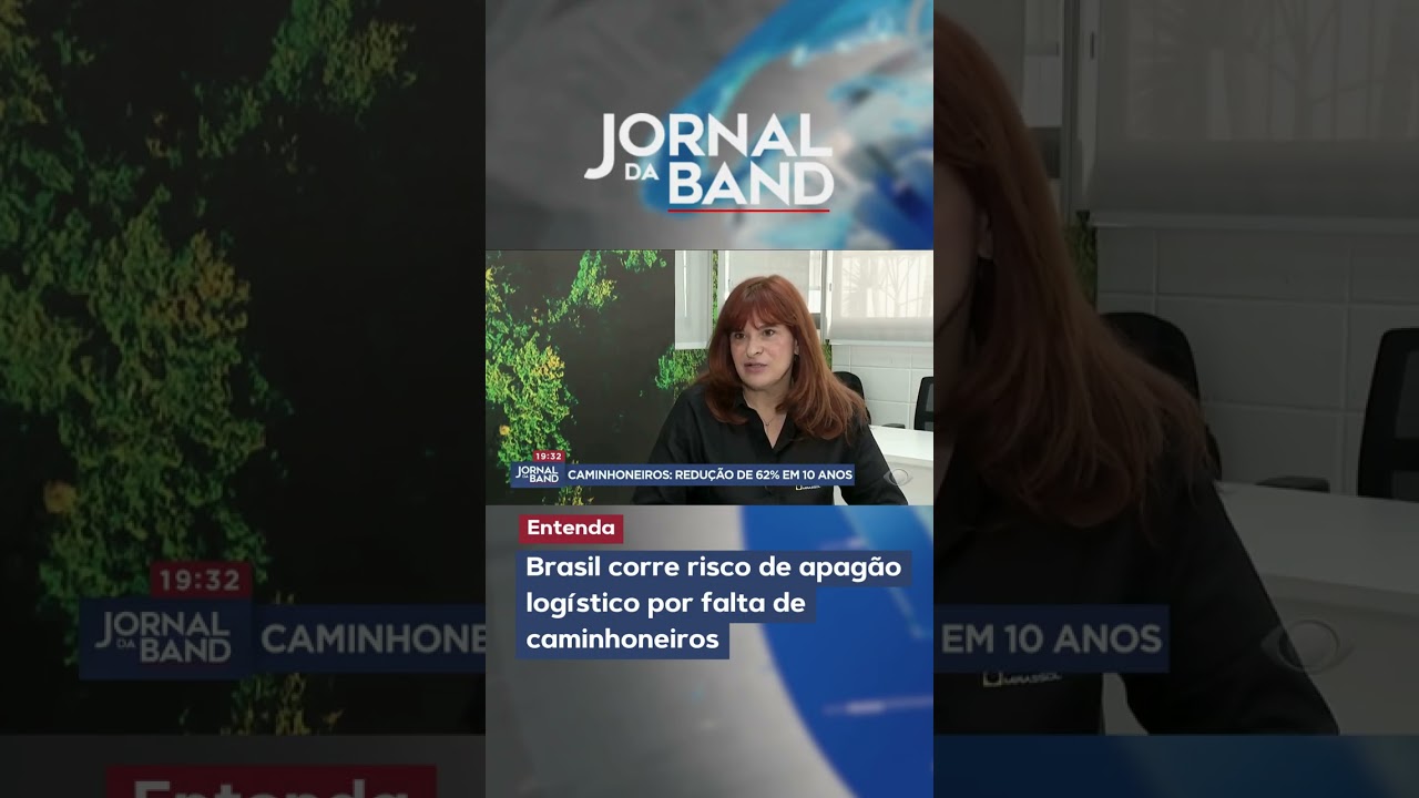 Brasil corre risco de apagão logístico por falta de caminhoneiros #shorts