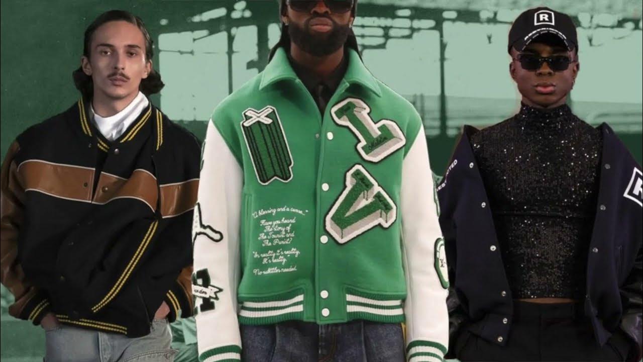 Louis Vuitton fw22 Varsity Jacket