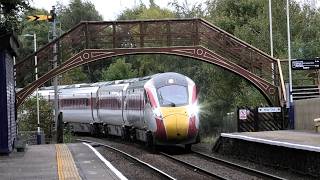 Diverted Azumas around Carlisle plus 56s on the Rail Head Treatment Train 04 October 2026