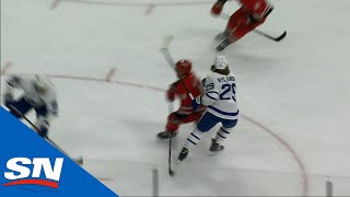 Information Calvin de Haan Bloodied After William Nylander's Errant High Stick Guide