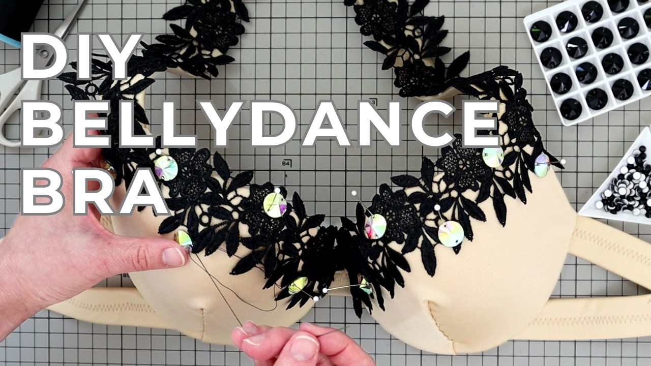 10 Beginner Steps to a Custom Belly Dance Bra