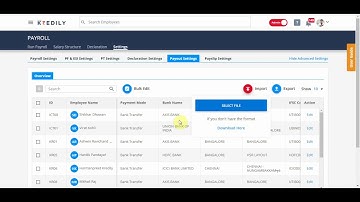 Explainer - Payroll Settings - Payout