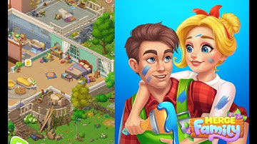 Merge Family🧁🍰 Level 23 Part 47🍫☕️