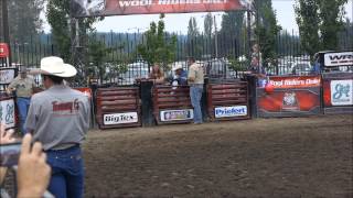 Puyallup Washington 2013 fair ....mutton bustin... (kids rodeo)