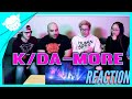 K/DA - MORE REACTION | League of Legends [Official Music Video] Non-Kpop Fans REACT