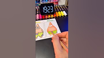 30 sec, 3 min, 30 min Drawing PatrickStar⭐️