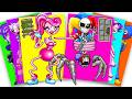 MOMMY LONG LEGS Catching THE PROTOTYPE - Poppy Playtime 5 | Sticker Book DIY