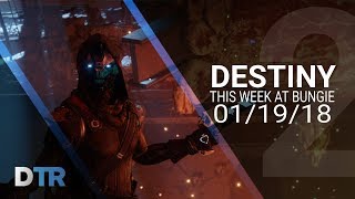 Destiny 2: Mods 2.0 & Sandbox Changes! TWAB 1/18/18!