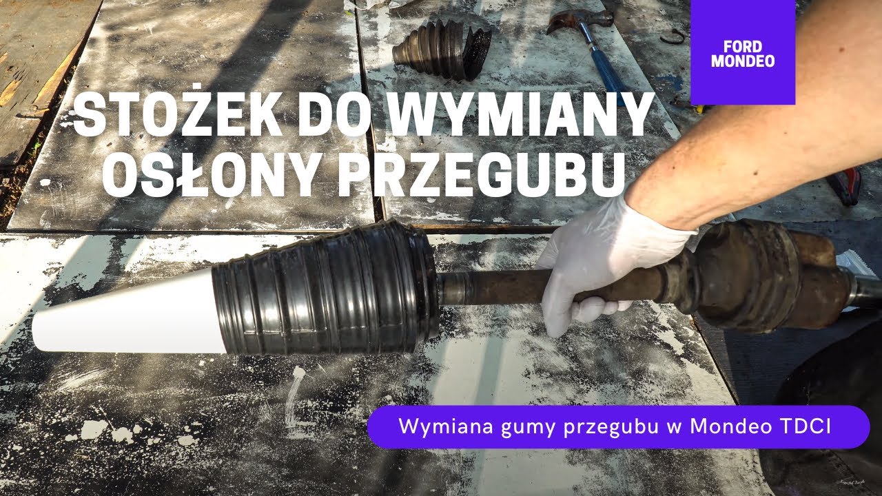 Wymiana Gumy Przegubu Za Pomocą Stożka / Ford Mondeo Mk3 Tdci. - Youtube