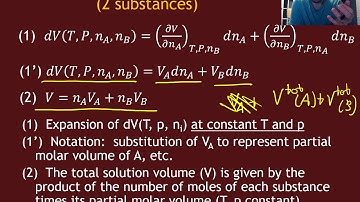 CHEM 3330 - Lecture 21 - Partial Molar Quantities