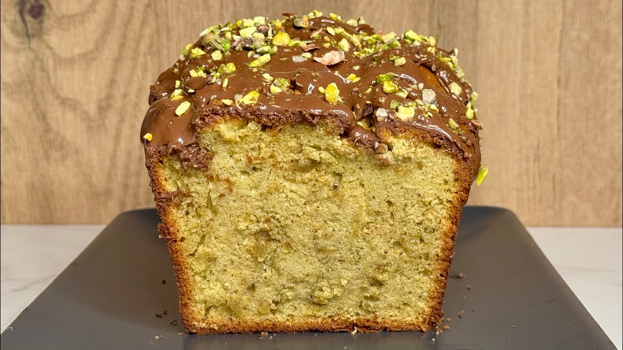 BIZCOCHO DE PISTACHOS ESPONJOSO Y DELICIOSO
