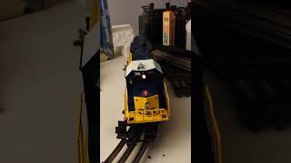 Total Kit Bash GP 38-2 CSX #lioneltrains #dieselexhaust #homemade  #train #railwaycar