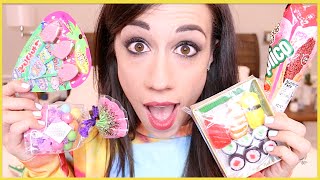 TRYING CUTE JAPANESE CANDY!