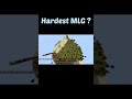 Hardest MLG ? 🤔#Shorts #Shortzzy #Youtube #AShortADay #Mlg #Minecraft #Trending #Viral