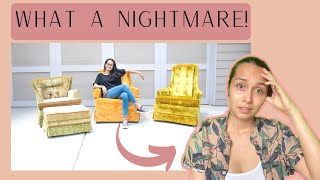 How to Paint Fabric | MCM Chair Edition | Episode 14
