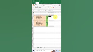 Cách vẽ biểu đồ cột ngang bằng hàm trong MS Excel | VniTeach Channel #shorts