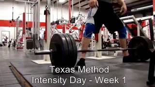 Texas Method Intensity Day Week 1 Wealth