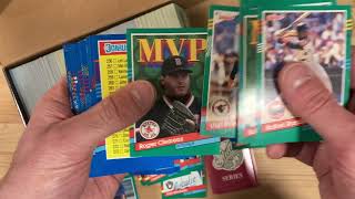 Yellow Stripe Mystery SOLVED??? 1991 Donruss Baseball Factory Set Break