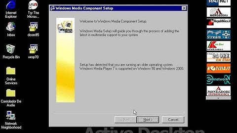 Installing Windows Media Player 7.0 on Windows 95 OSR 2.5 [4.00.950 C] (Read description)