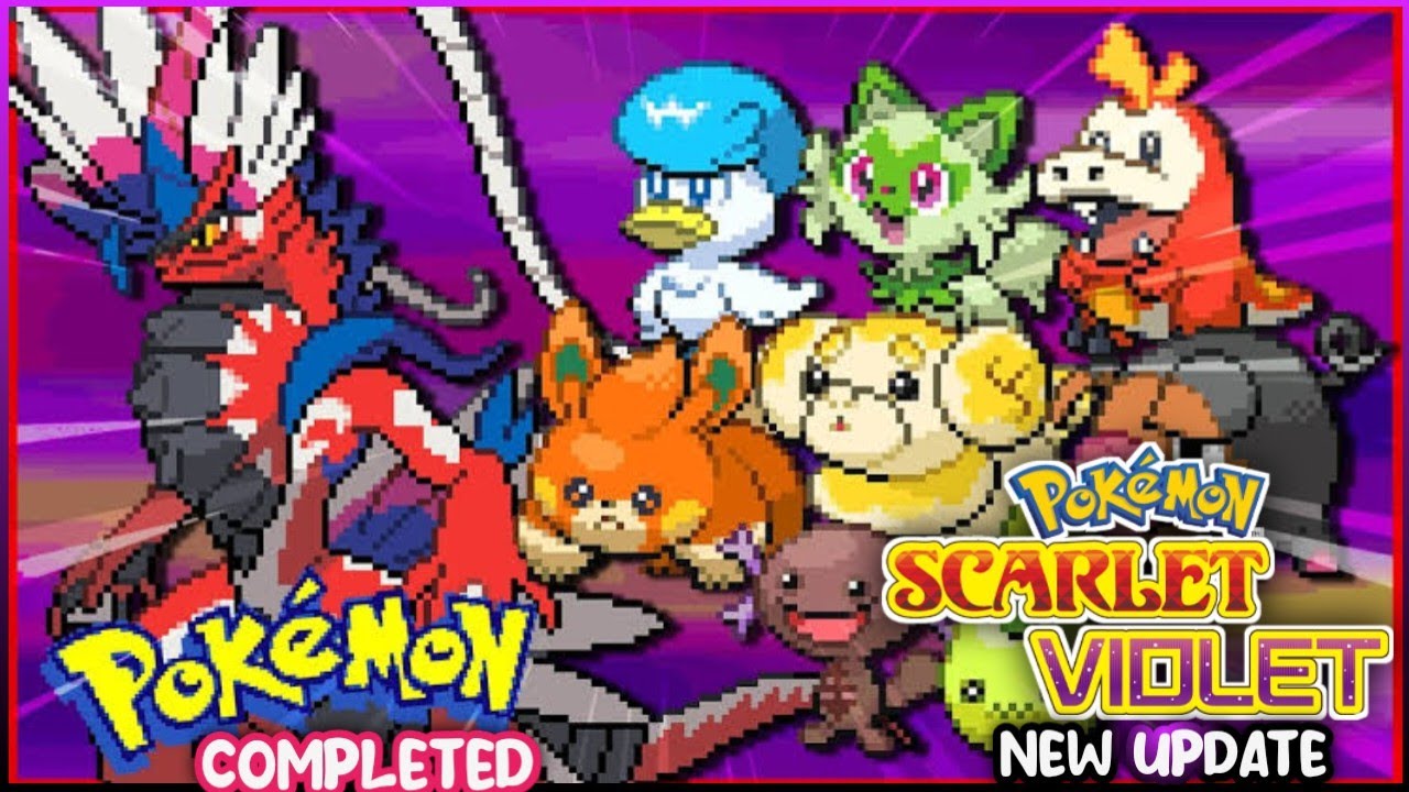 Pokemon Scarlet Violet ROM Download [2023 Patched GBA]