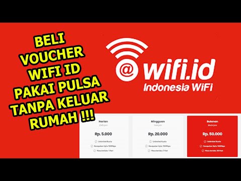 Tutorial Mendaftar WiFi.id Lewat Via Pulsa Telkomsel. 