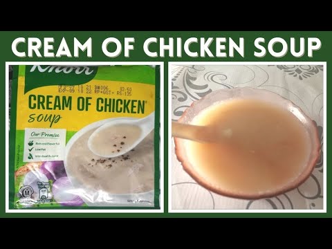 Knorr Cream Of Chicken Soup Calories