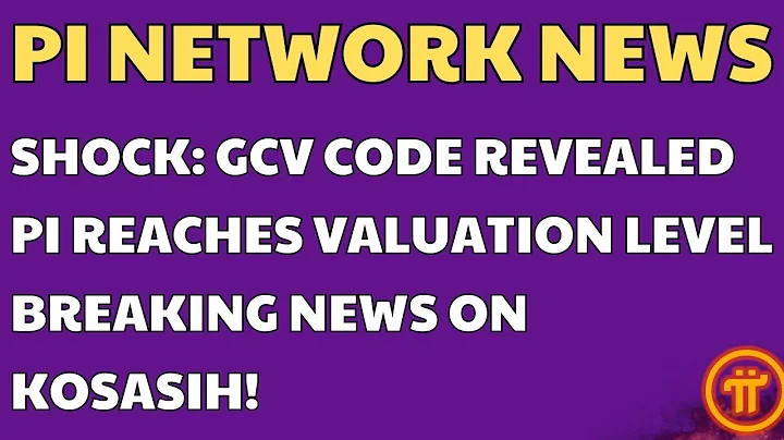 KOSASIH CODE IS RUNNING: PI UPDATE REVEALS NEW GCV PRICE!