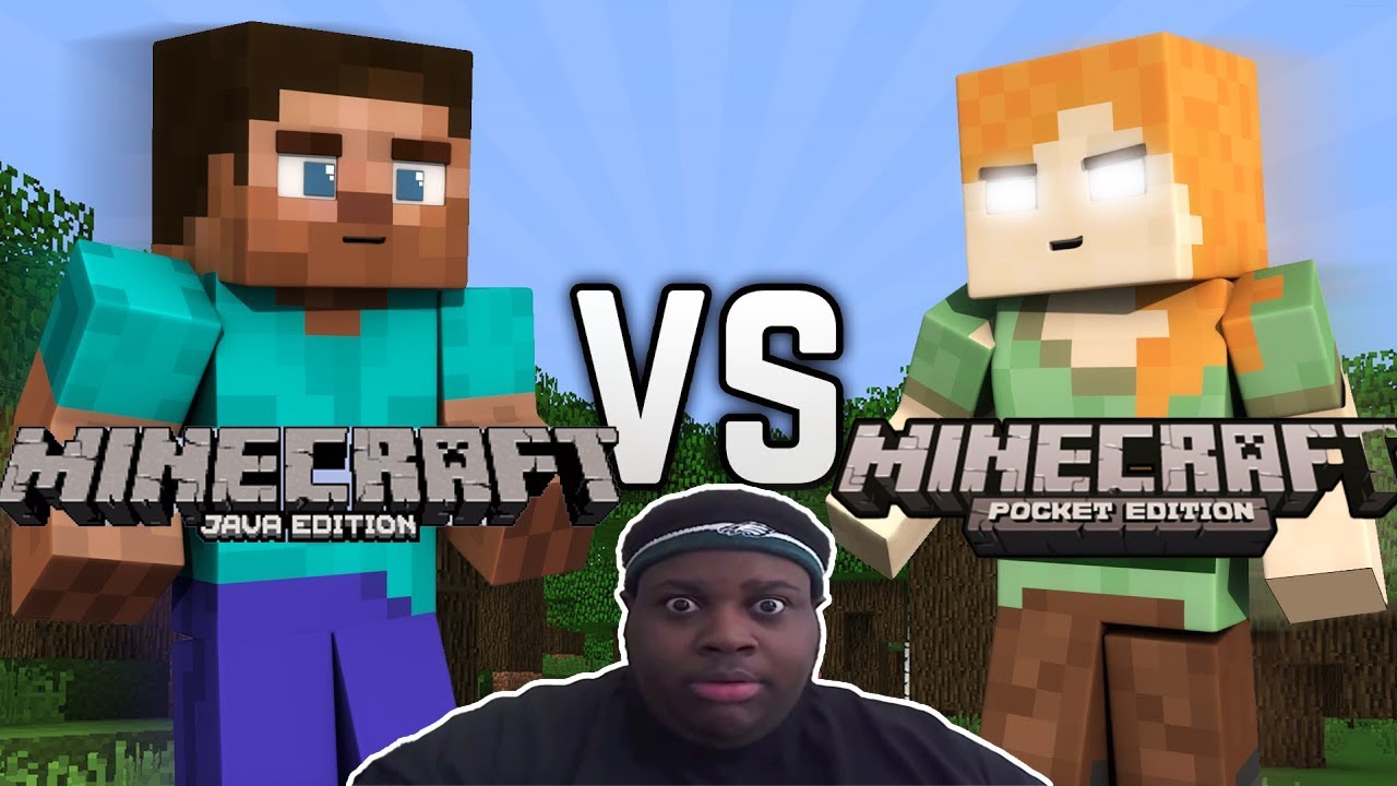MINECRAFT Pocket Edition VS  MINECRAFT Java Edition | IN HINDI
