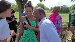 Mayor Sylvester Turner’s 50/50 Park Partners Ribbon Cutting: Dow Park