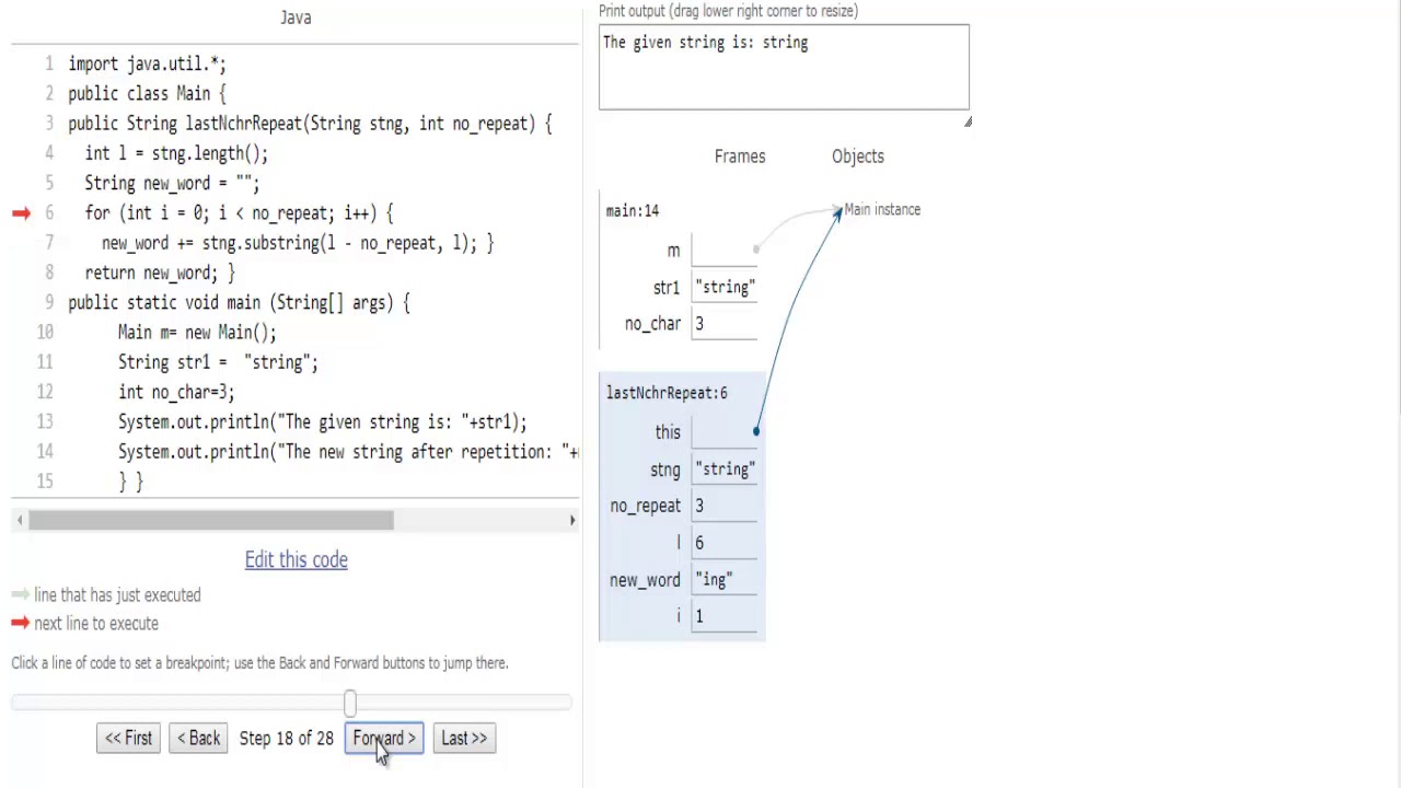 w3resource.com: Java String Exercise-78 