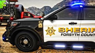🚔 GTA 5 LSPDFR | Forsyth County Sheriff Monday Patrol | Ford Explorer On Duty!
